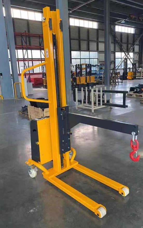 Semi Electric Mono Mast Hook Stacker