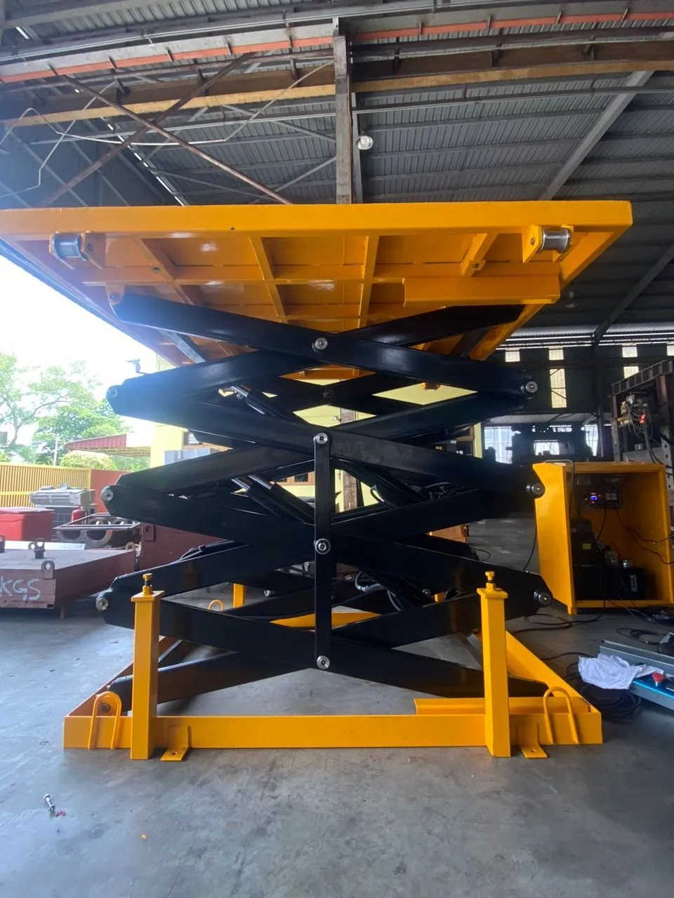Thank You Customer For The Project Scissor Lift Table