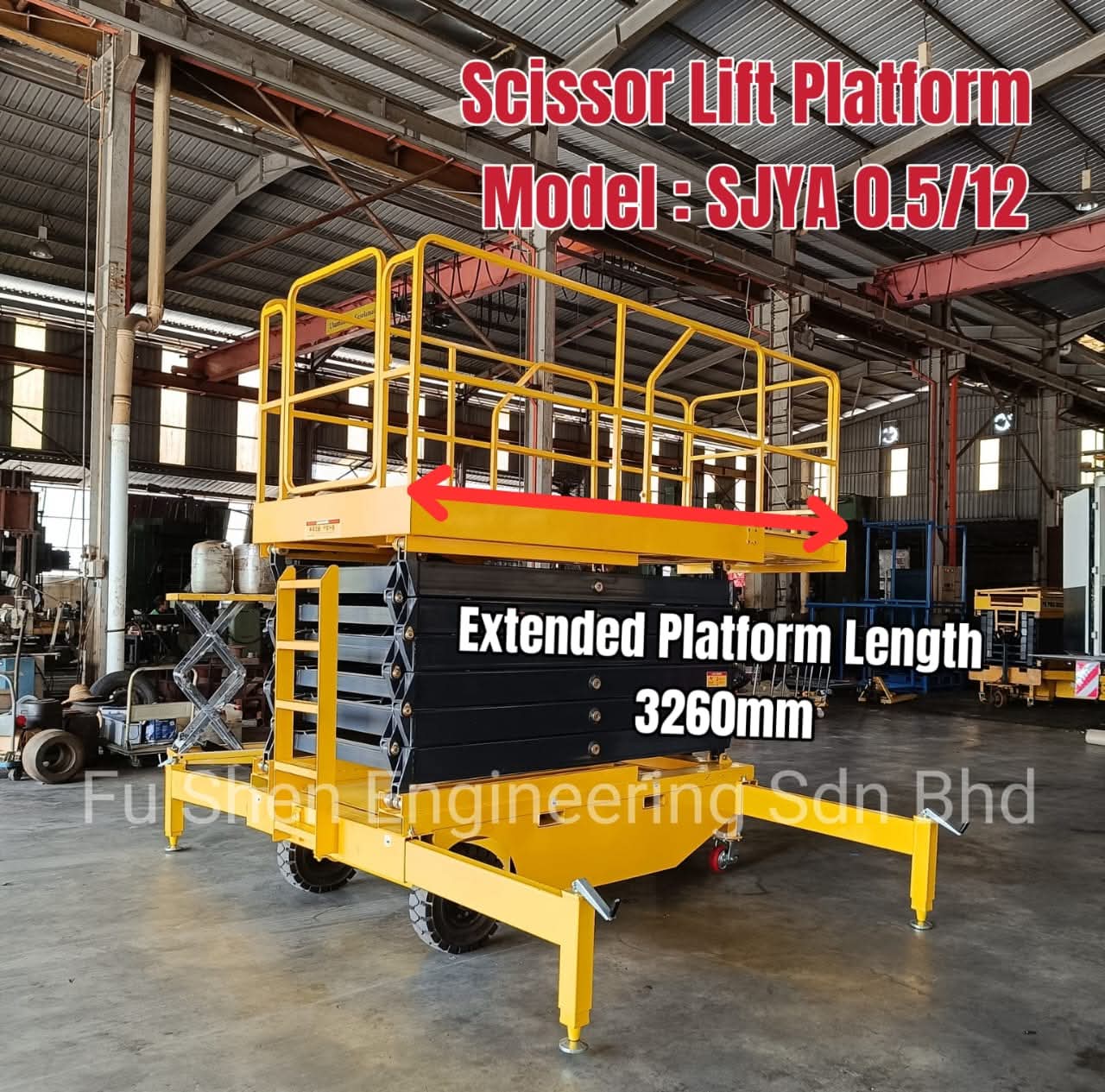 Trusted Self Propelled Scissor Lift Supplier Penang (PG) Malaysia