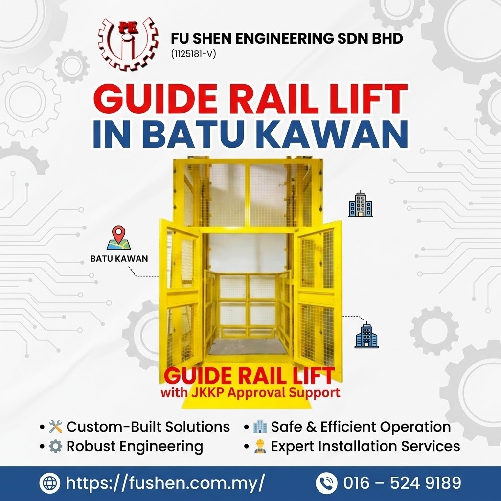 Guide Rail Lift Batu Kawan