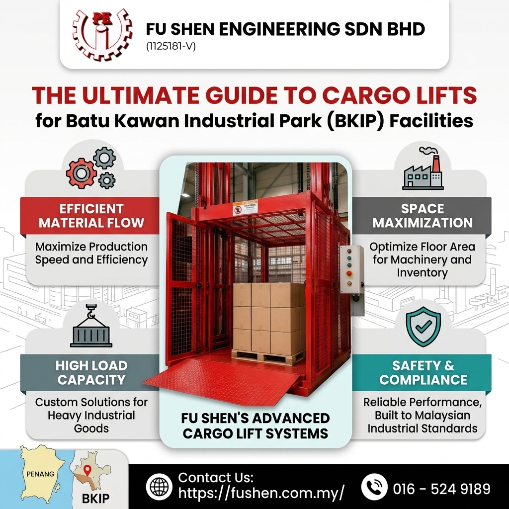 The Ultimate Guide to Cargo Lifts for Batu Kawan Industrial Park (BKIP) Facilities