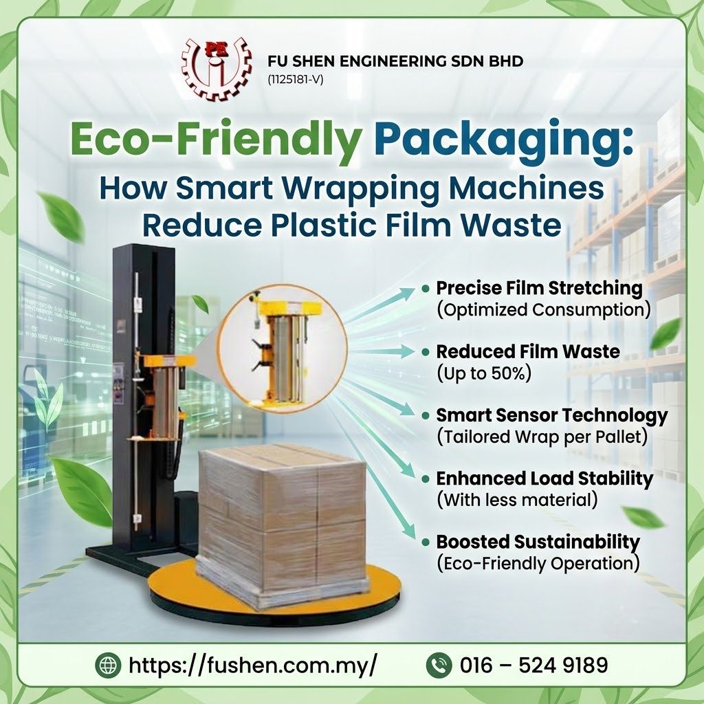 Eco-Friendly Packaging: How Smart Wrapping Machines Reduce Plastic Film Waste